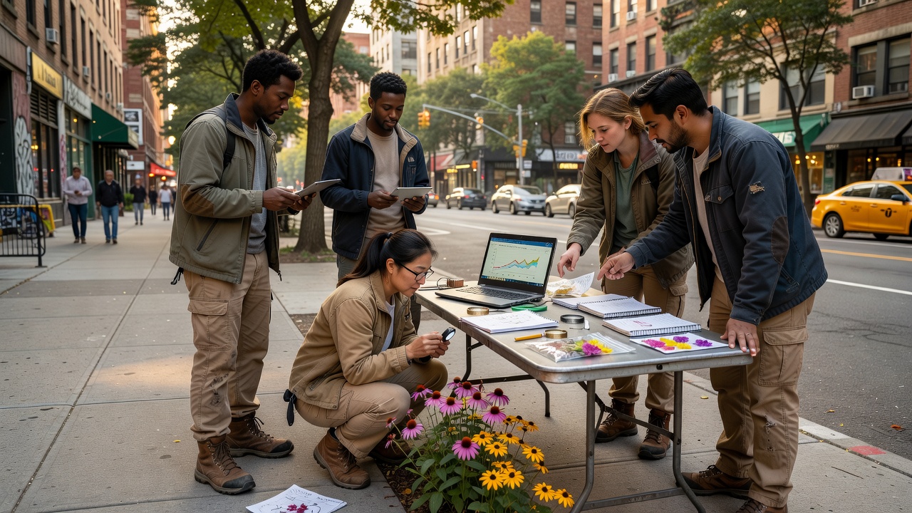 Bloomlab Study Maps Urban Flower Bloom Cycles